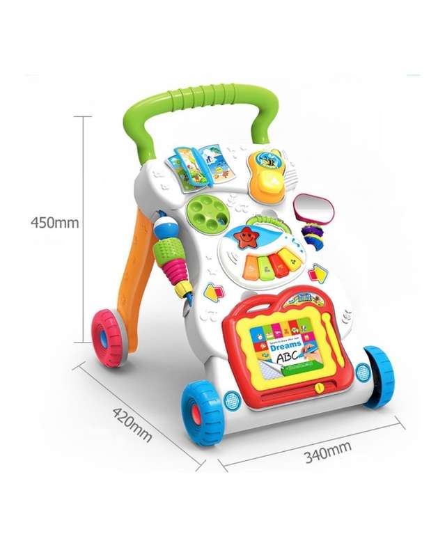 3 in 1 Baby Sit-To-Stand Learning, Musical, & Activity Stroller Walker3 in 1 Baby Sit-To-Stand Learn
