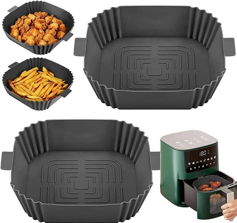 2PCS SILICONE AIRFRYER LINER