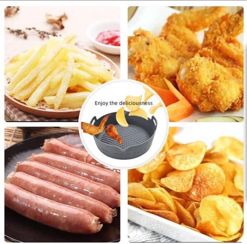 2PCS SILICONE AIRFRYER LINER