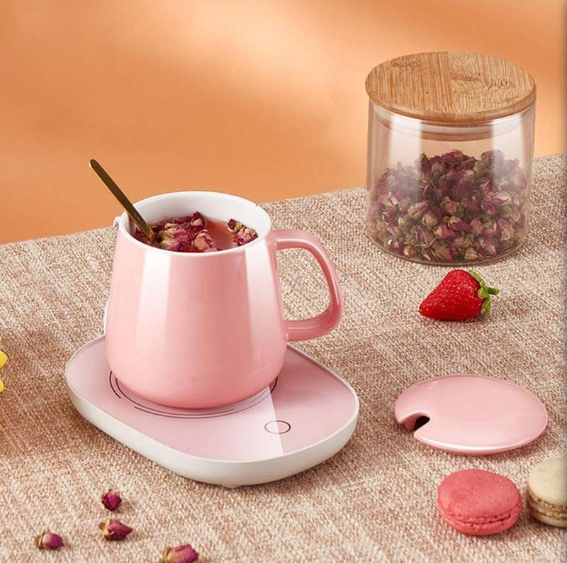Electric Coffee Mug Warmer - Keep Your Drinks Hot for Hours