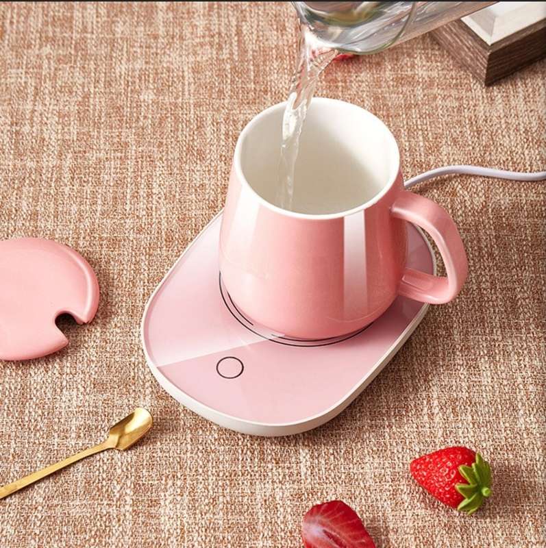 Electric Coffee Mug Warmer - Keep Your Drinks Hot for Hours