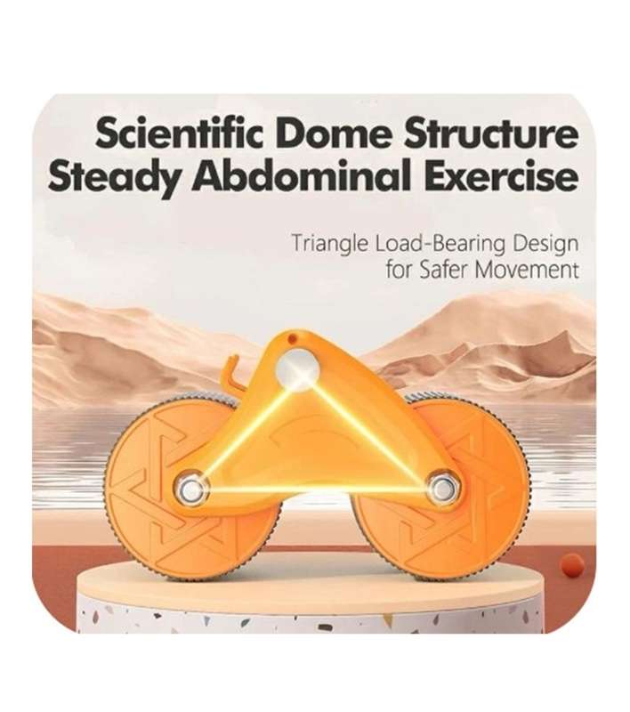 Automatic Rebound Ab Training Wheel