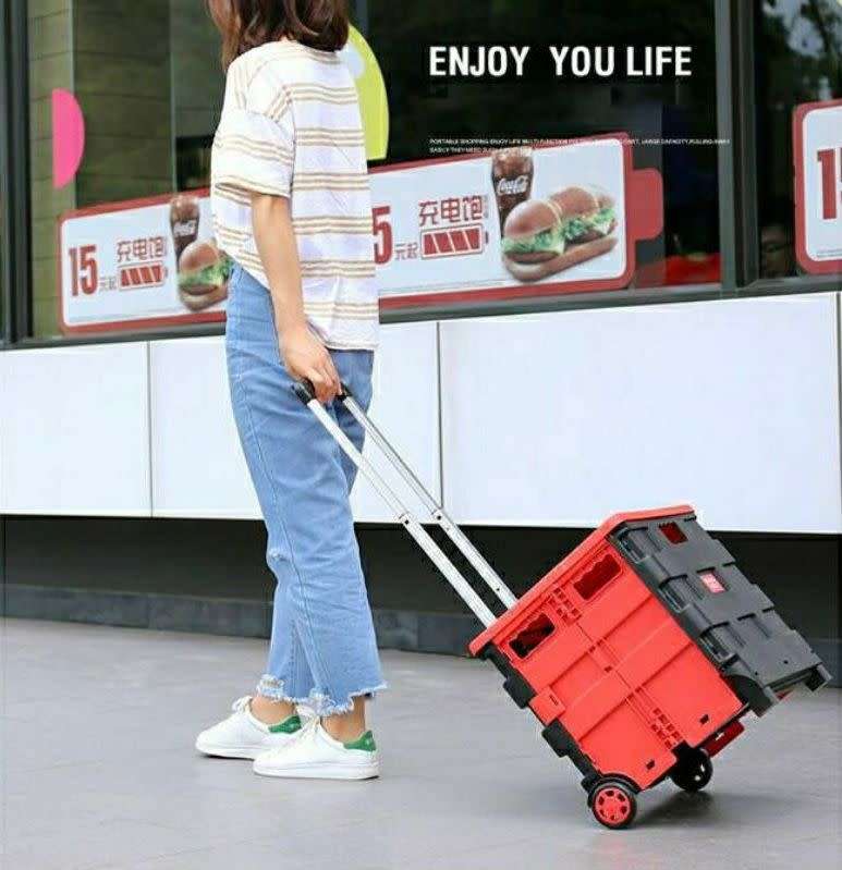 Multipurpose Foldable Shopping Cart