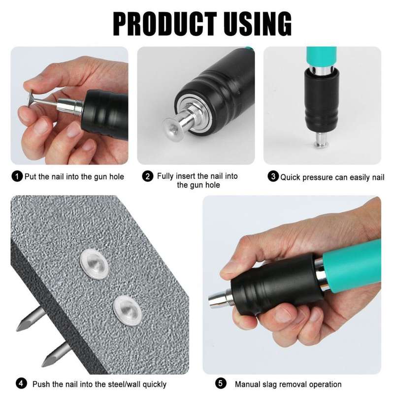 Mini Portable Cordless Nail Gun