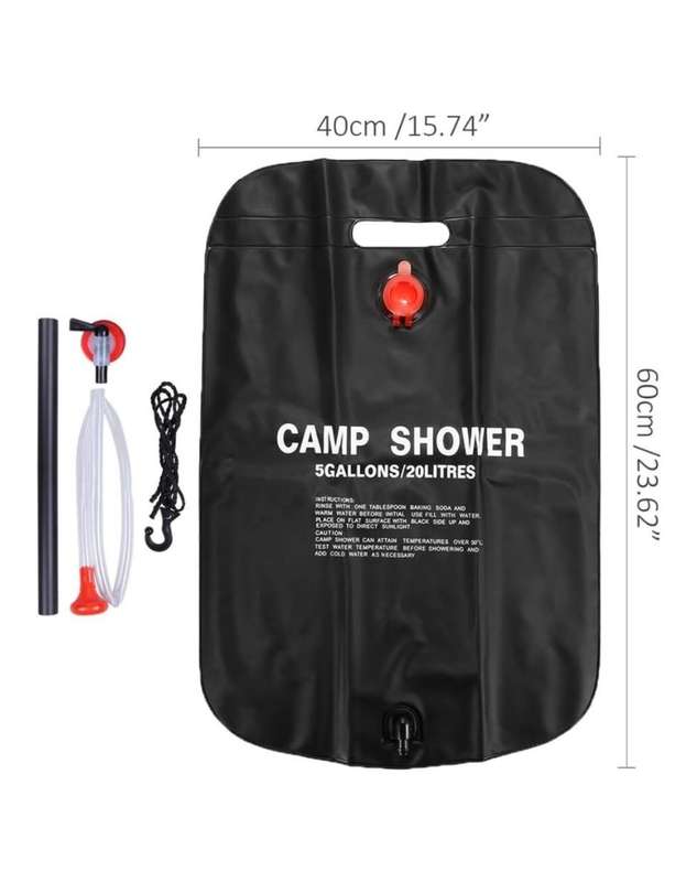 20L Solar Camping Shower Bag