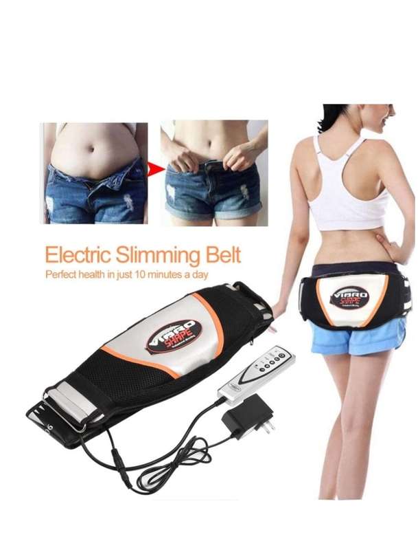 Vibro Vibration Heating Slimming Shape Belt Massager