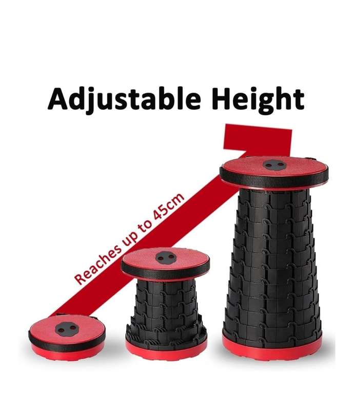 Portable Retractable Folding Stool