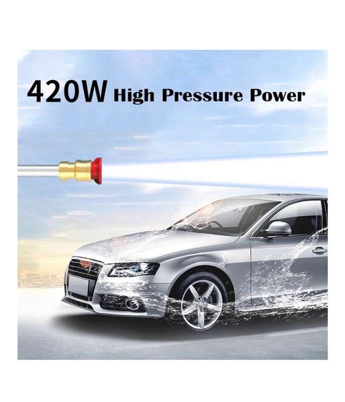 Portable Rechargeable Hand Held High Pressure Cleaning Gun