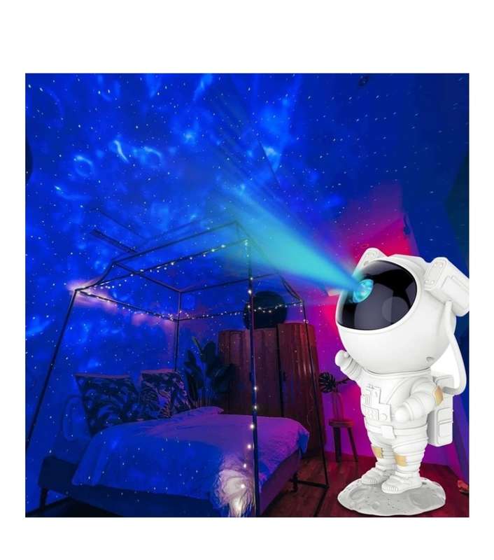 Astronaut Space Buddy Star Projector With Remote & Stable Base