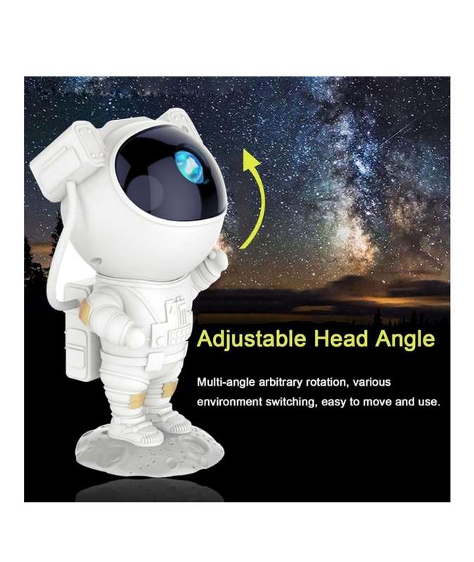 Astronaut Space Buddy Star Projector With Remote & Stable Base