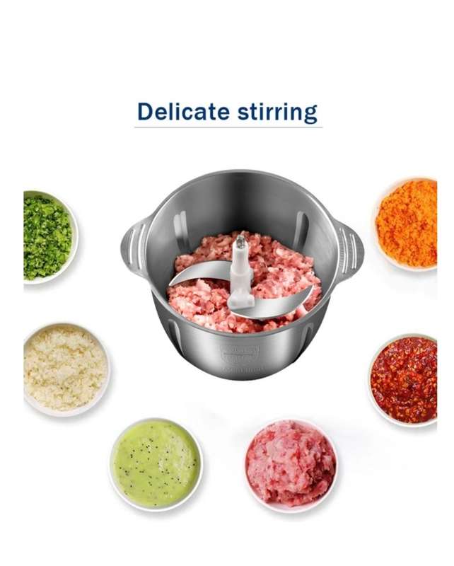 3L Stainless Steal Electric Food Processor Household Meat Grinder