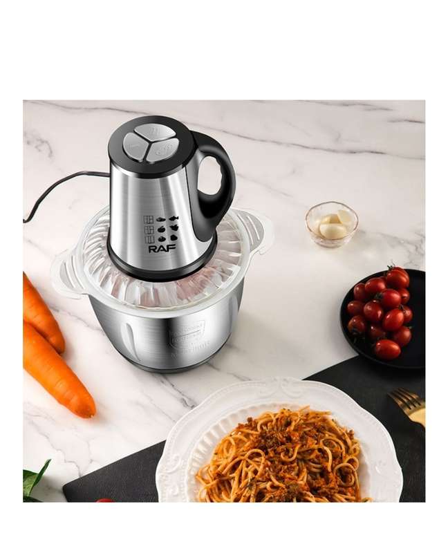 3L Stainless Steal Electric Food Processor Household Meat Grinder