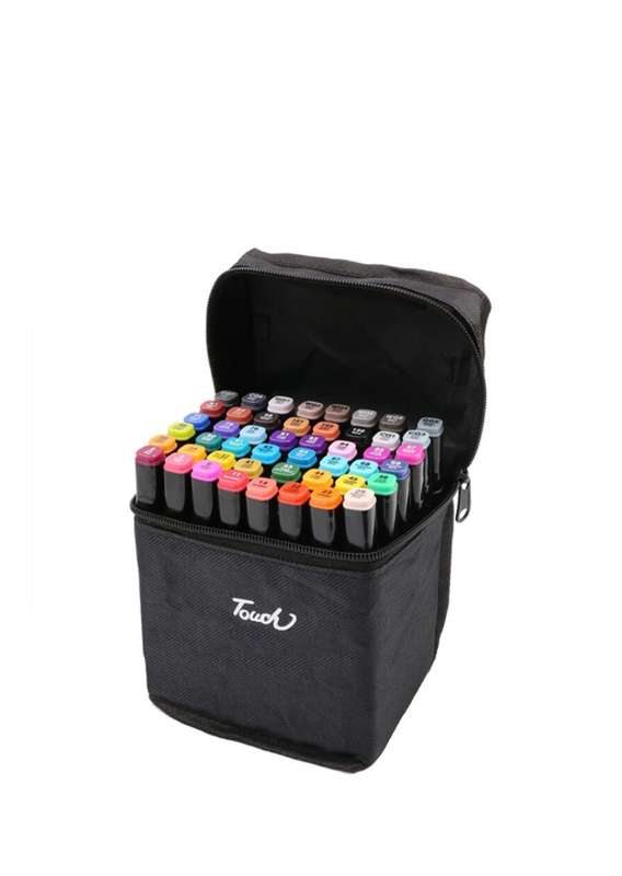 Dual Tips Art Markers with Carry Bag