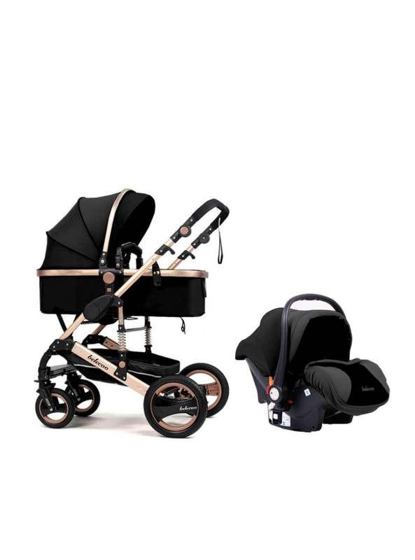 Belecoo 3 In 1 Foldable Baby Pram Stroller