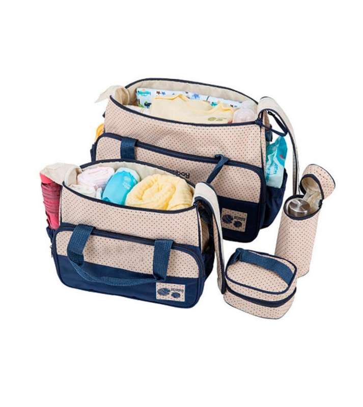 5-Piece Multifunctional Nappy Bag