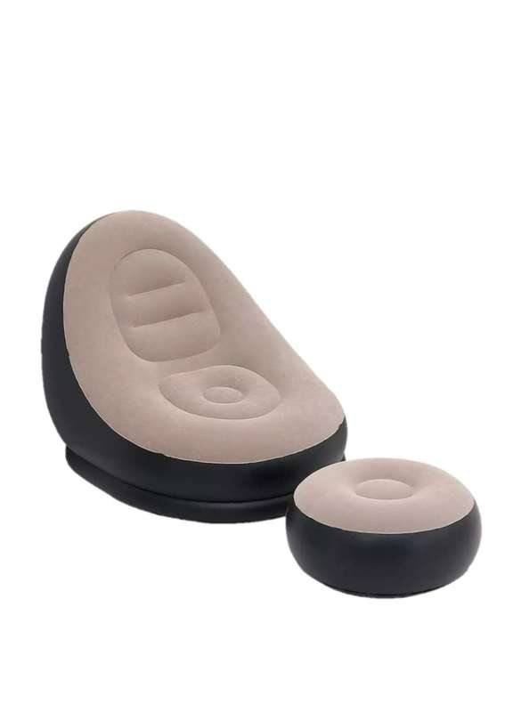 Creative Furniture Inflatable Recliner Sofa Game Chair Footstool Seat Air