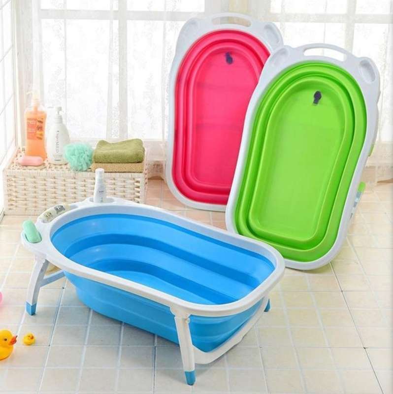 children folding bath tub