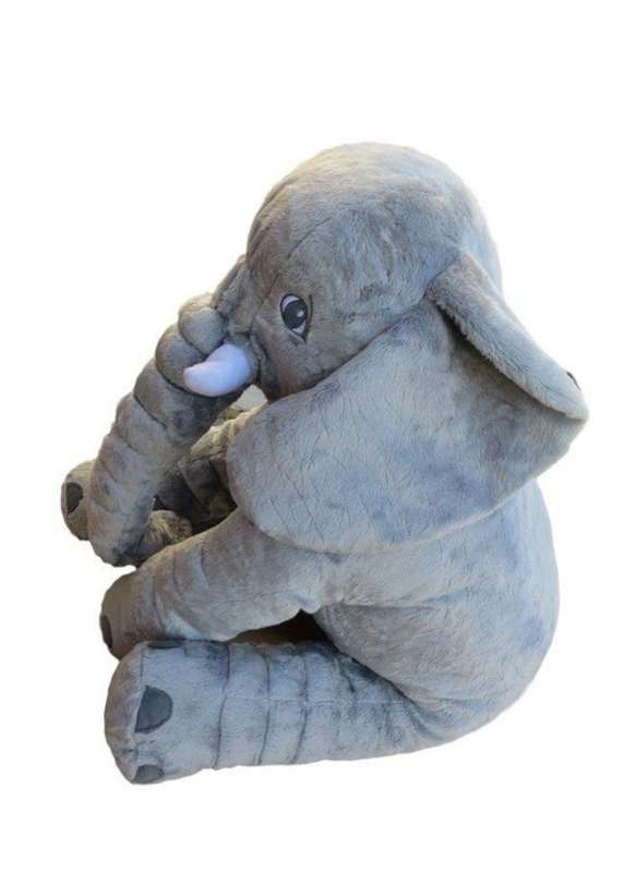 Kids Elephant Pillow Pink