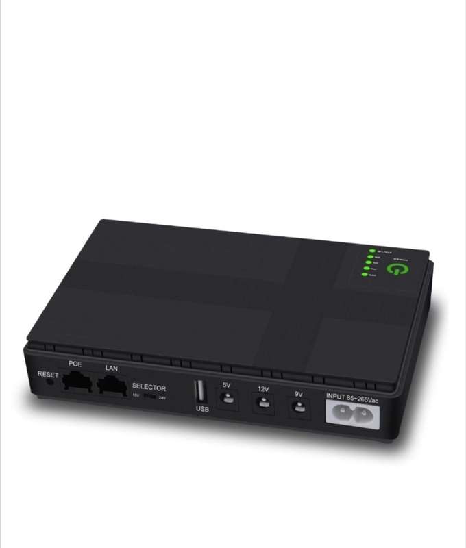 Mini UPS DC + POE 8 800mAh