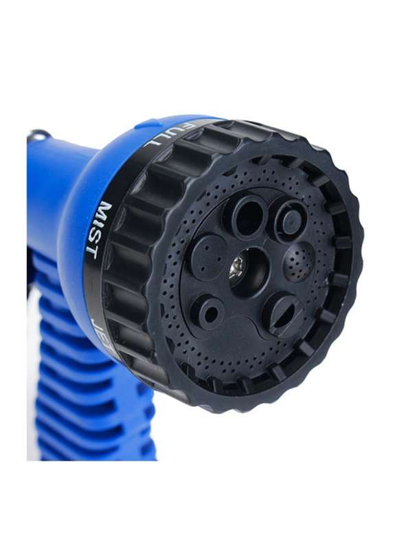 15-45m Telescopic Pipe Expandable Magic Flexible Garden Watering Hose with Spray Gun Set (Blue)