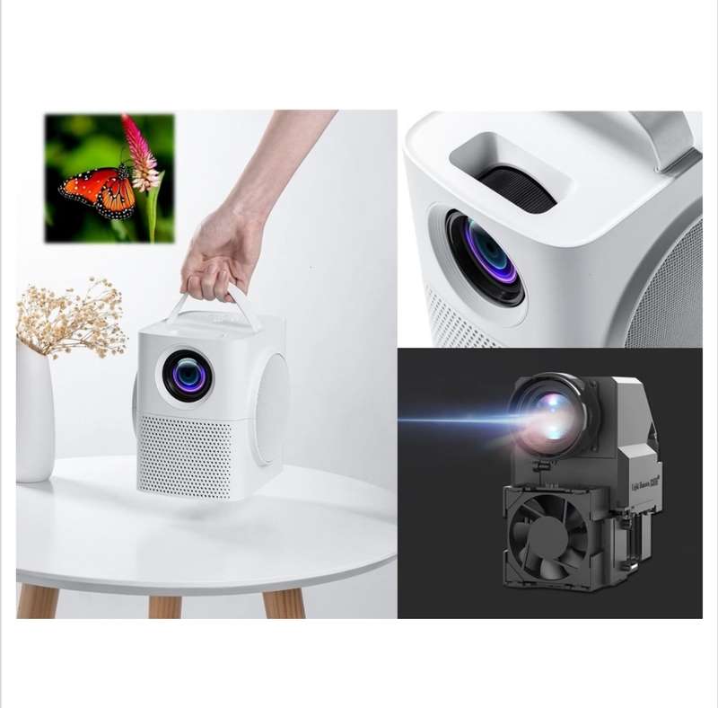 Home Cinema HD Multimedia LCD Projector with bult in speakers