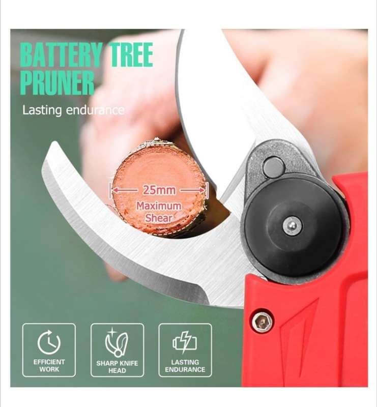 Cordless Pruning and Cutting - 2 x 24v Battery - Easy Cutting