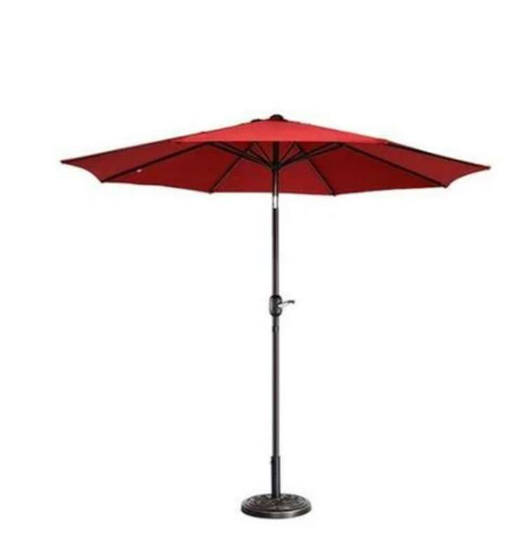 2.7 M Outdoor Garden Sunshade Parasol 7.5FT Steel Patio Umbrella