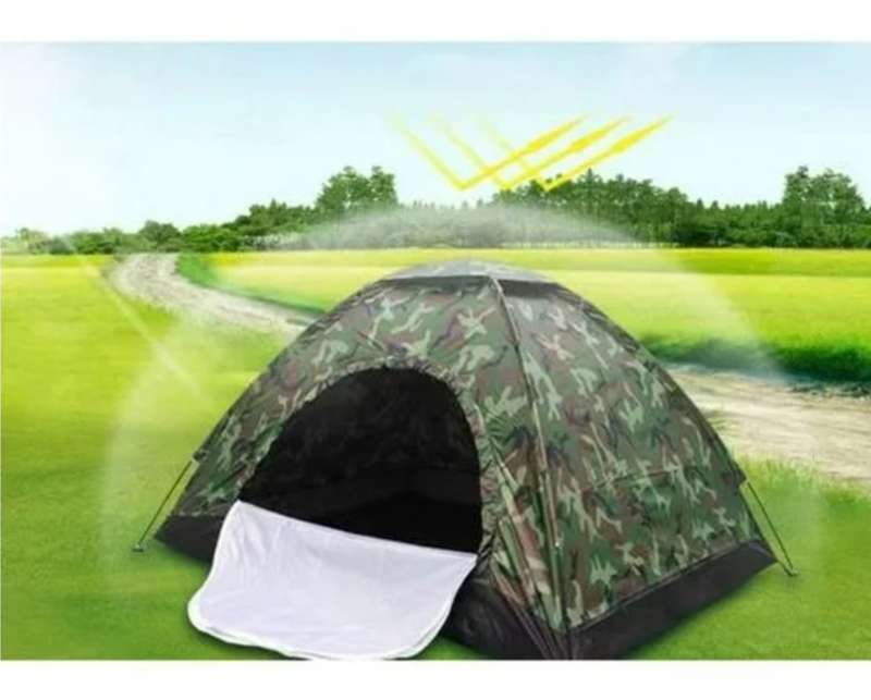 Two Man Camo Outdoor, Camping, Picnic, Beach Tent - 200x150x150cm