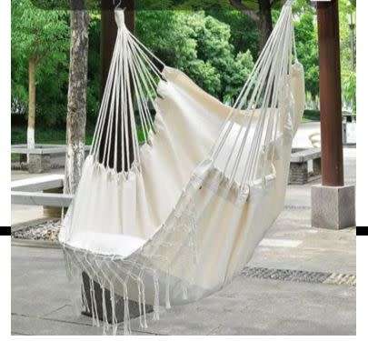 Fine Living - Milos Hammock Chair Black