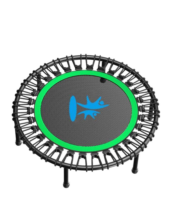 Rebounder Fitness Trampoline - Adjustable Handle Bar
