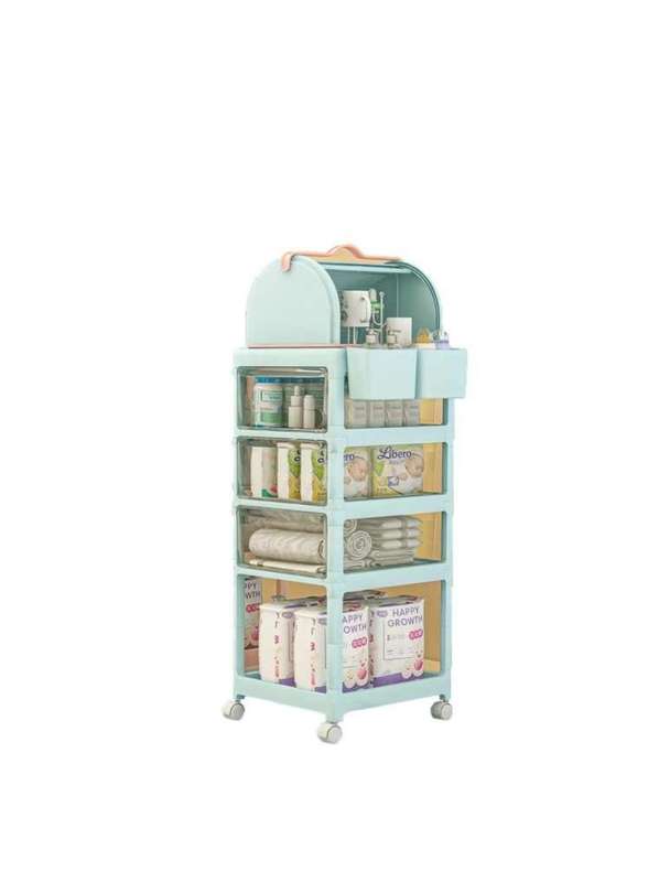 Newborn Baby Mobile Storage Rack