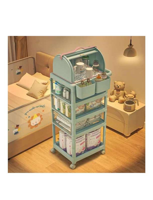Newborn Baby Mobile Storage Rack