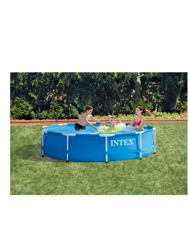 INTEX Pool - Metal Frame - With Pump