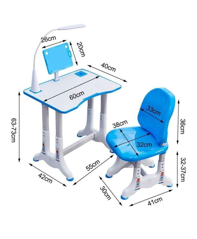Multifunctional Children's Study Desk With Chair
