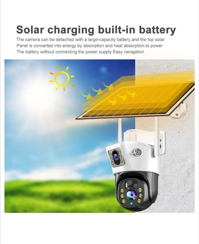 VCS09-4G Solar Powered Outdoor Camera With V380Pro App