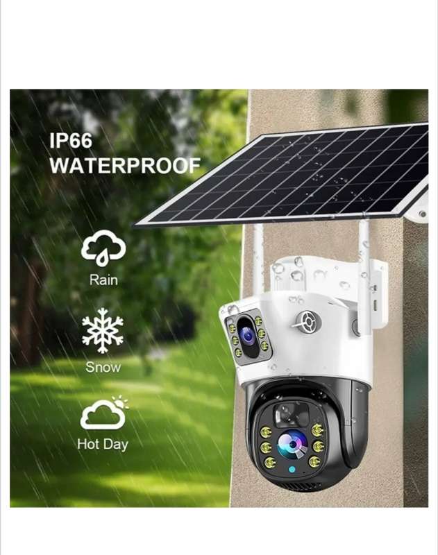 VCS09-4G Solar Powered Outdoor Camera With V380Pro App