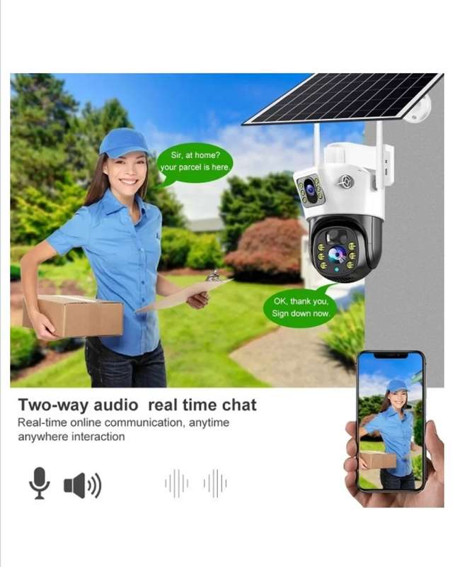 VCS09-4G Solar Powered Outdoor Camera With V380Pro App