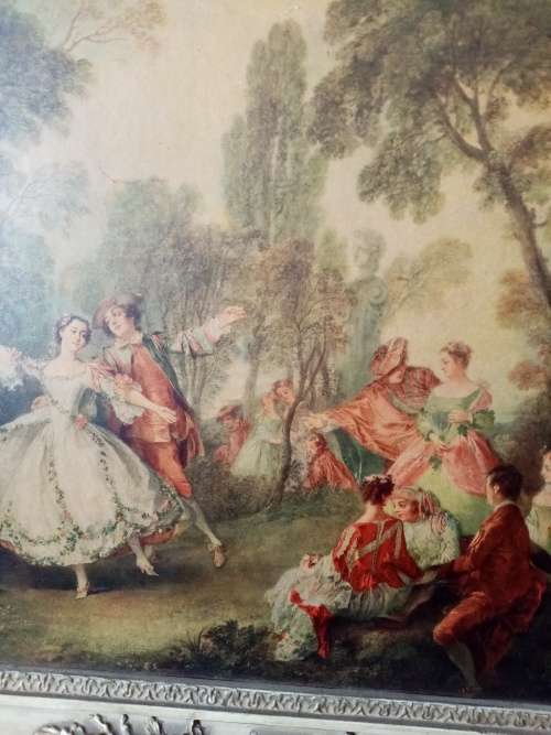 LARGE ORNATE FRAMED PRINT