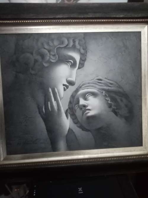 LARGE STUNNING FRAMED ARTWORK