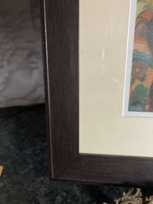 6 X FRAMED VAN GOGH PRINTS BEHIND GLASS