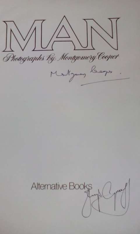 MAN (adult) Photographs by Montgomery Cooper *Signed* Limited Edition