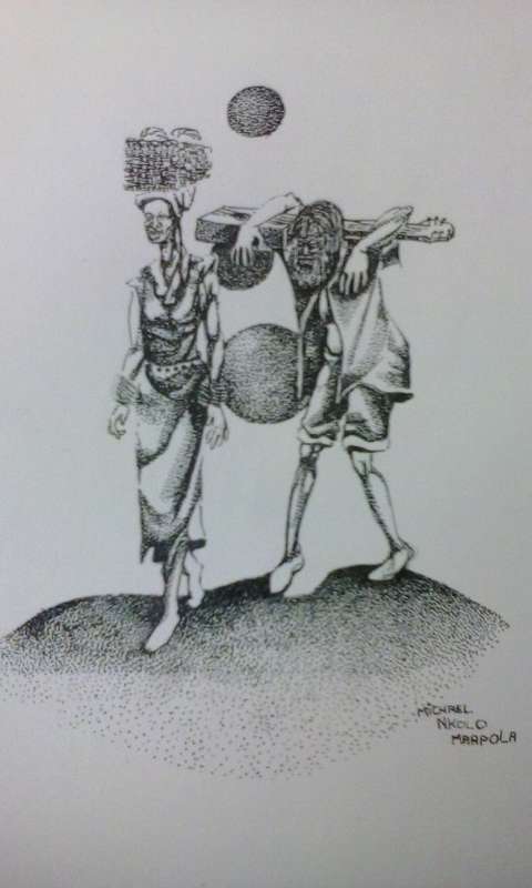 Micheal Nkolo Maapola - Original and Signed