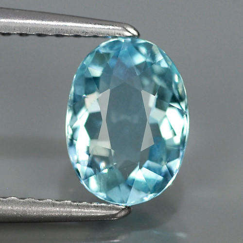 1.14ct 100% Natural SPARKLING!!! - Blue Aquamarine - Brazil - Est. R 3'420.00