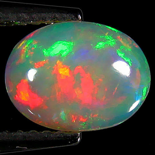 1.06ct Top Quality HiEnd RAREST - Natural Best Multi Colours OPAL - ETHIOPIA, Welo - Est. R 4'081.00