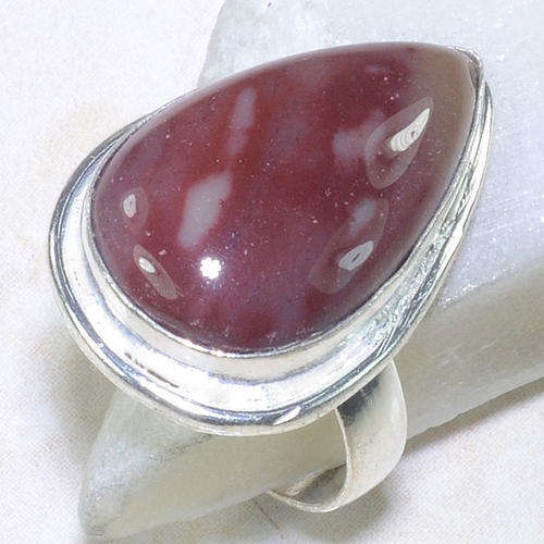 Stunning JASPER RING .925 S/Silver, UK Size 10 - IN STOCK