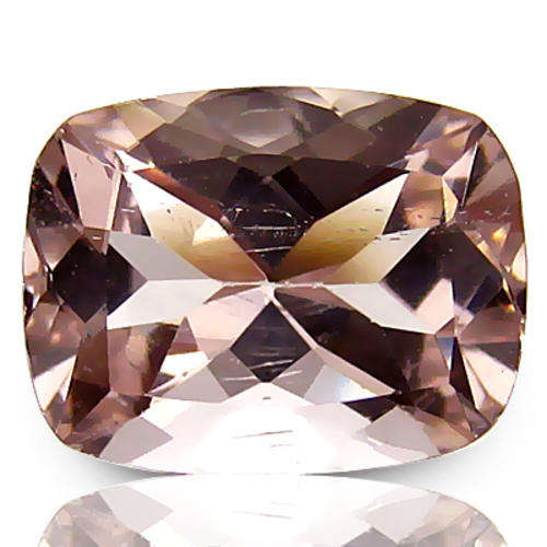 3.72ct DAZZLING!!! 100% Natural RARE PEACH Pink MORGANITE - Brazil - Est. R 14'396.00