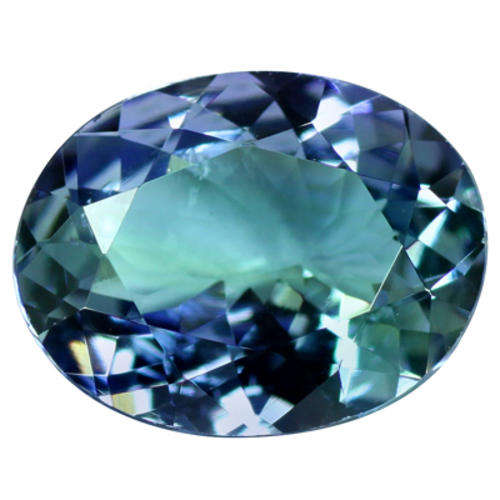1.65ct TANZANITE - Purplish Blue with Flash Green - VVS - Est. R 17'325.00