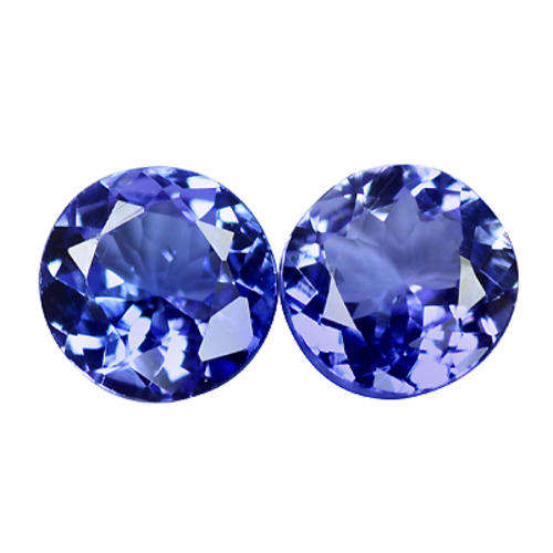 1.51cts Pair AA TANZANITE - Purple Blue - IF - Est. R 17'365.00