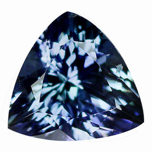 1.04ct TANZANITE - Purplish Blue with Flash Green - VVS - Est. R 9'880.00