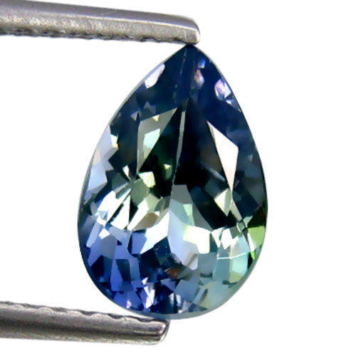 1.29ct 100% AA+ Natural TANZANITE - Greenish Blue - VVS - Est. R 9'675.00